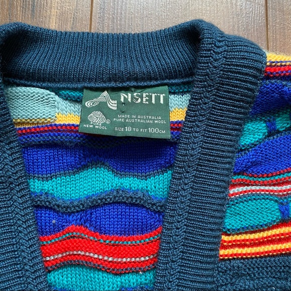 NSETT Coogi Style Sweater Vest - Picture 2 of 4